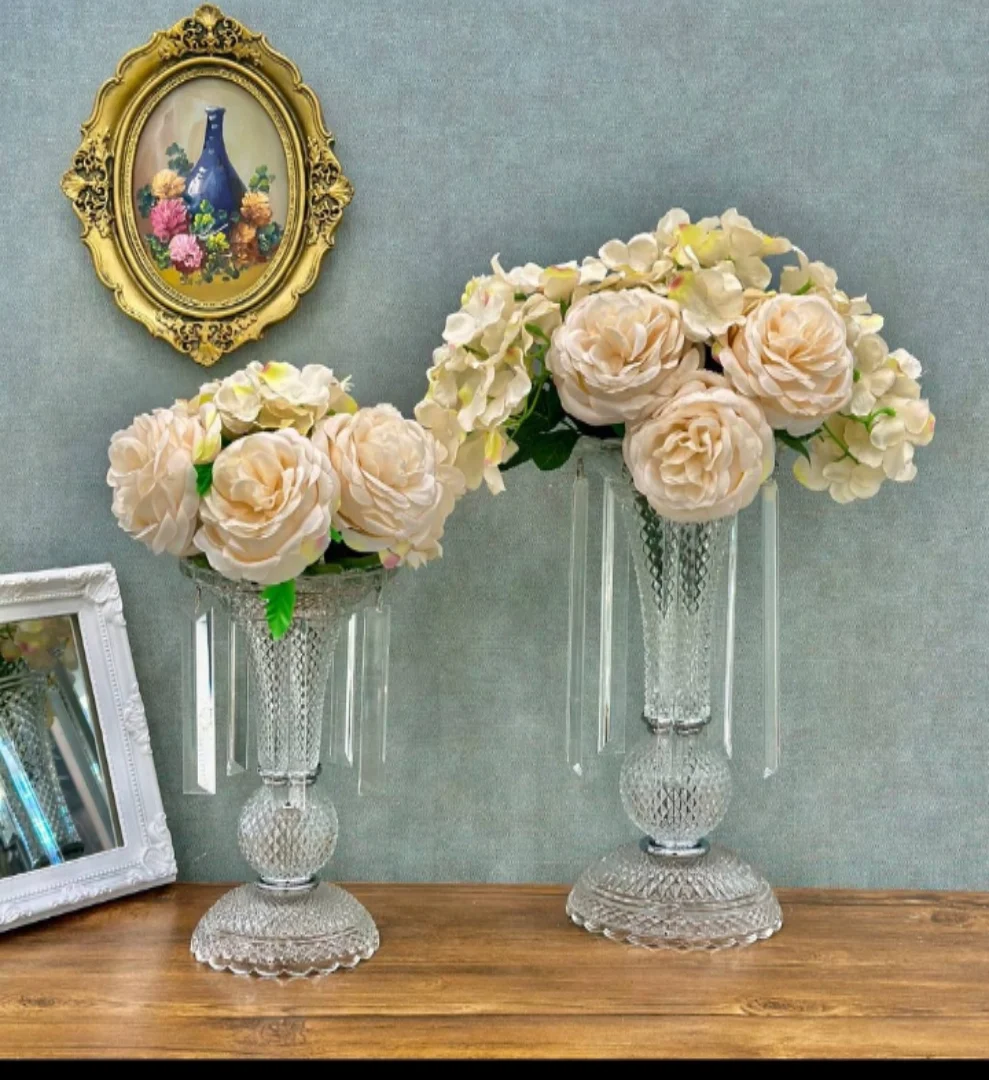 گلدان باکارا ارتفاع ۲۵ سانت