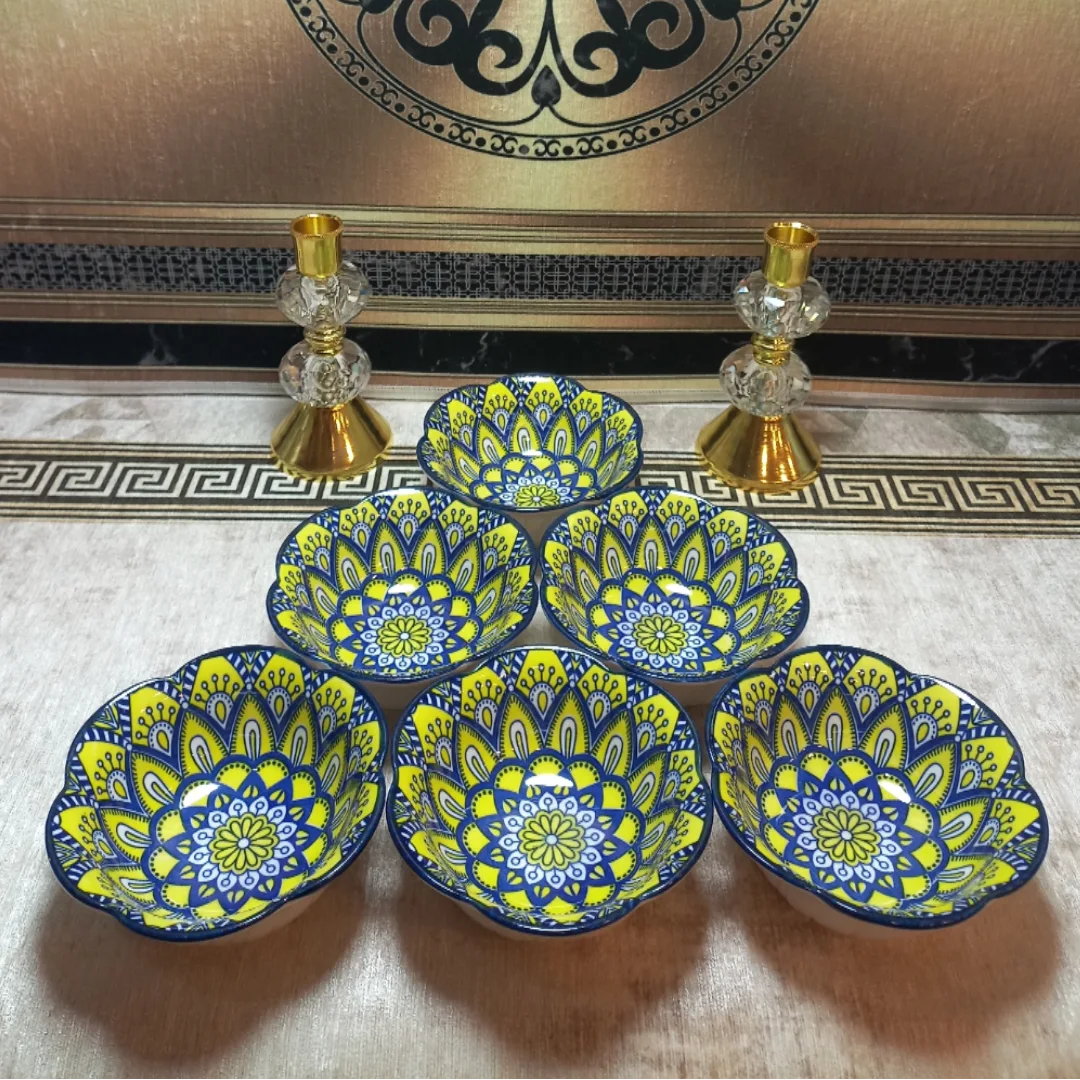 ست آجیل خوری رنگ های متنوع